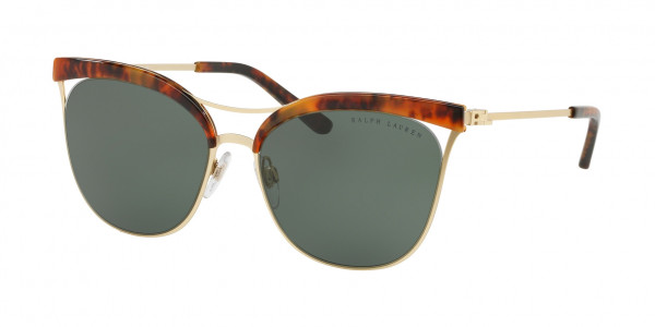 Ralph Lauren RL7061 Sunglasses, 935471 JERRY HAVANA/SANDED LIGHT GOLD (BROWN)