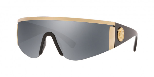 Versace VE2197 Sunglasses, 12526G PALE GOLD (GOLD)