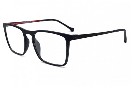 Eyecroxx EC547U Eyeglasses, C3 Navy Black Red