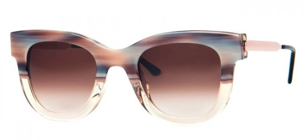Thierry Lasry SEXXXY Sunglasses, Gradient Pink Horn