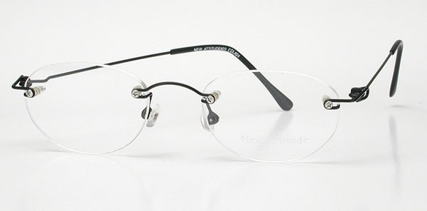 New Attitude NA-23 Eyeglasses, 2-Silver