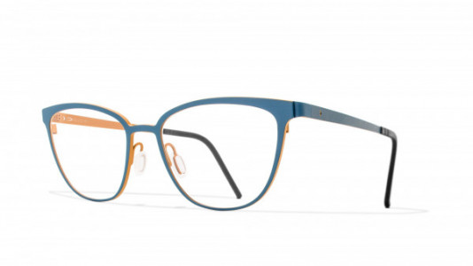 Blackfin Bayswater Eyeglasses, Blue & L.Brown - C689