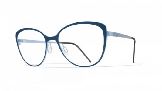 Blackfin Bridgehaven Eyeglasses, Blue & Light Blue - C954
