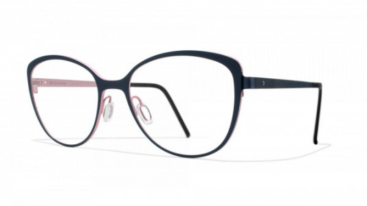 Blackfin Bridgehaven Eyeglasses, Blue & Pink - C753