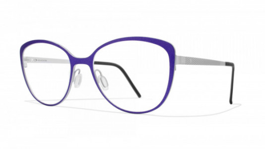 Blackfin Bridgehaven Eyeglasses, Violet & Reflex Violet - C869
