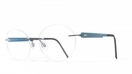 Blackfin Vancouver Eyeglasses, Titan & Blue - C707