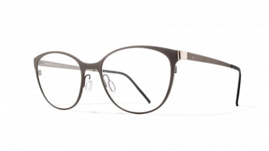 Blackfin Windsor Eyeglasses, Brown & Titanium - C756