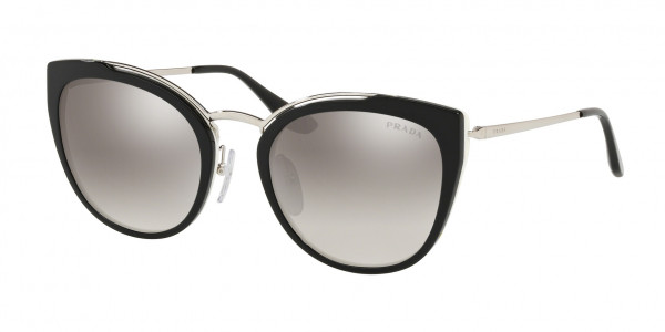 Prada PR 20US CONCEPTUAL Sunglasses, 4BK5O0 CONCEPTUAL SILVER/BLACK/IVORY (SILVER)