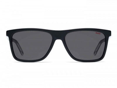 HUGO HG 1003/S Sunglasses, 07C5 BLACK CRYSTAL
