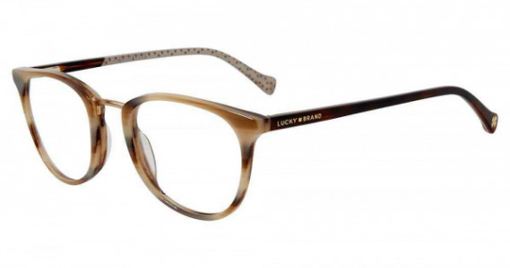Lucky Brand D217 Eyeglasses, BROWN HORN (0BRO)
