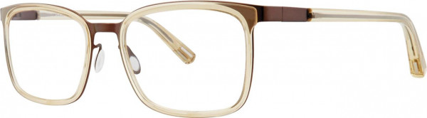 Jhane Barnes Nonzero Eyeglasses, Brown