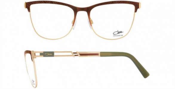 Cazal CAZAL 4257 Eyeglasses, 004 Brown-Moss
