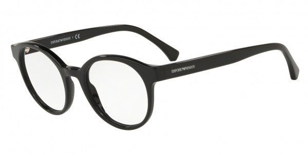 Emporio Armani EA3144 Eyeglasses, 5001 BLACK (BLACK)