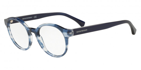 Emporio Armani EA3144 Eyeglasses, 5728 BLUE HAVANA
