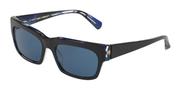 Alain Mikli A05042 ORAGE Sunglasses, 004/80 TOP BLUE/WIRES BLU (BLUE)