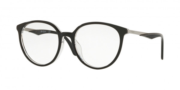 Vogue VO5232F Eyeglasses, W827 TOP BLACK/TRANSPARENT (BLACK)