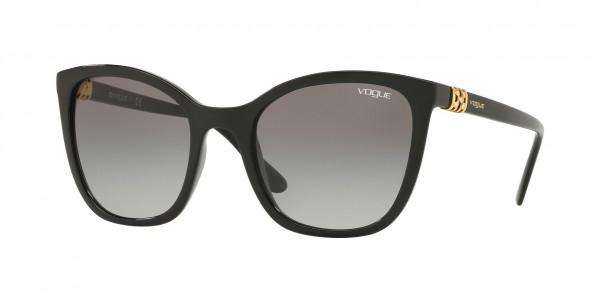 Vogue VO5243SB Sunglasses, W44/11 BLACK GREY GRADIENT (BLACK)