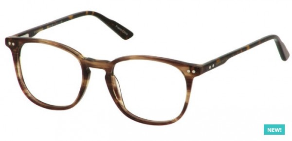 Perry Ellis PE 416 Eyeglasses, 2-BROWN HORN