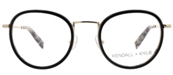 KENDALL + KYLIE RYAN Eyeglasses, Black over Taupe Tortoise