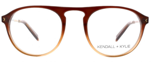 KENDALL + KYLIE Audrey Eyeglasses, Walnut Gradient