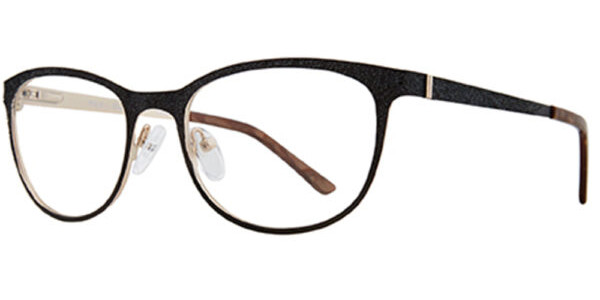 Buxton by EyeQ BX306 Eyeglasses, Black