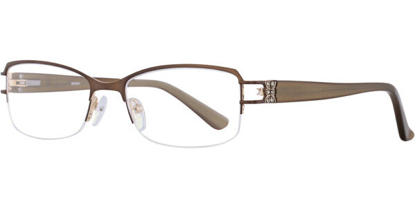 Buxton by EyeQ BX305 Eyeglasses, Brown