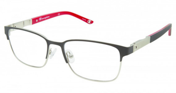 Champion 7023 Eyeglasses, C01 BLACK/GREY
