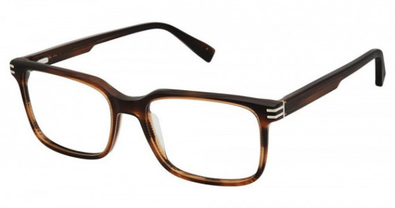 Canali 306 Eyeglasses, C01 Brown Horn