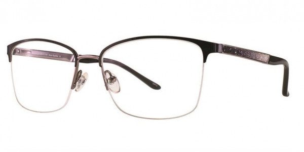 Adrienne Vittadini AV1234 Eyeglasses, Black Sparkle