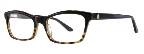 Adrienne Vittadini AV574S Eyeglasses, Black/Tort