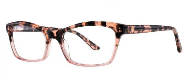 Adrienne Vittadini AV574S Eyeglasses, Tort/Pink