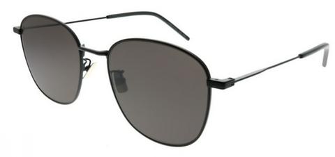 Saint Laurent SL 273/K Sunglasses, 001 - BLACK with BLACK lenses