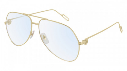 Cartier CT0116O Eyeglasses, 001 - GOLD