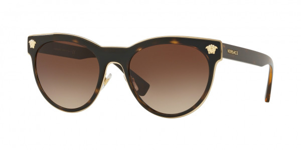 Versace VE2198 - Sunglasses, 125213 - HAVANA BROWN GRADIENT DARK B (TORTOISE)