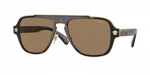 Versace VE2199 - Sunglasses, 1252LA - HAVANA ORANGE POLAR (TORTOISE)