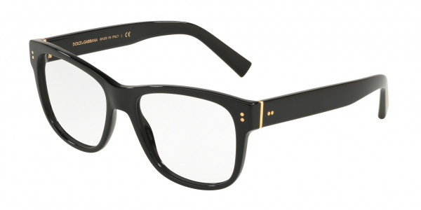 Dolce & Gabbana DG3305 Eyeglasses, 501 BLACK