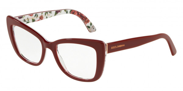 Dolce & Gabbana DG3308 Eyeglasses, 502 HAVANA (HAVANA)