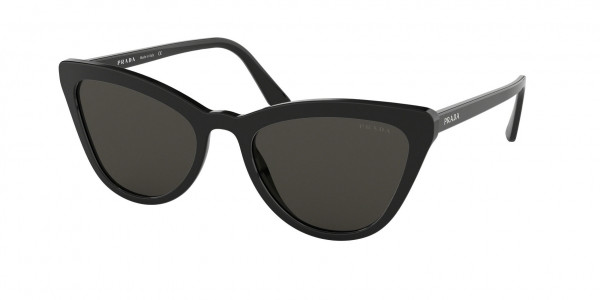 Prada PR 01VS CATWALK Sunglasses, 1AB5S0 CATWALK BLACK GREY (BLACK)