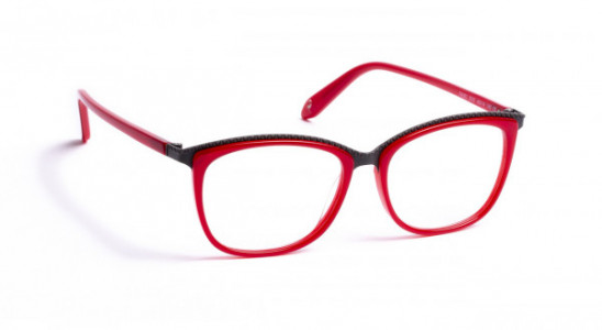 J.F. Rey PA063 Eyeglasses, RED/GUN (3005)