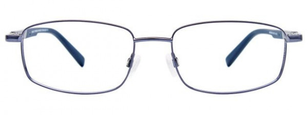 EasyClip EC493 Eyeglasses, 020 - Shiny Gunmetal & Black