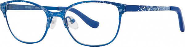 Kensie Splatter Eyeglasses, Blue