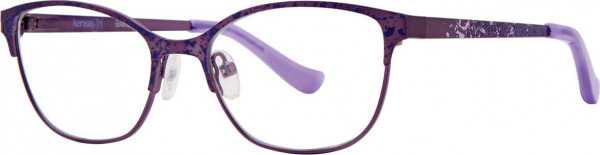 Kensie Splatter Eyeglasses, Purple
