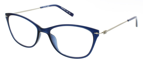 Aspire COMMITTED Eyeglasses, Navy Blue
