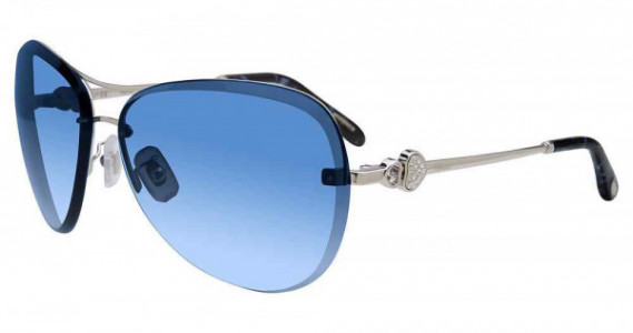 Chopard SCHC88S Sunglasses, silver (579)