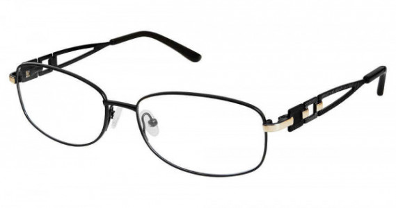 SuperFlex SF-1108T Eyeglasses, S100-BLACK GOLD