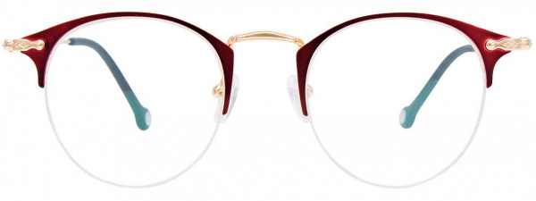 CHILL C7023 Eyeglasses, 030 - Dark Red & Gold