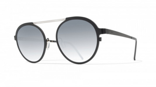 Blackfin Leven Sun Sunglasses, Black & Silver - C985