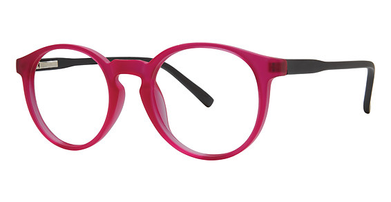 Modern Optical DABBLE Eyeglasses, Fuchsia/Black Matte