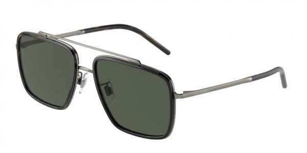 Dolce & Gabbana DG2220 Sunglasses, 13359A BRONZE/HAVANA POLAR GREEN (COPPER)