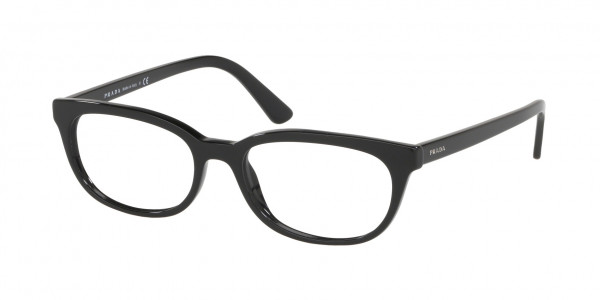 Prada PR 13VV CATWALK Eyeglasses, 1AB1O1 CATWALK BLACK (BLACK)